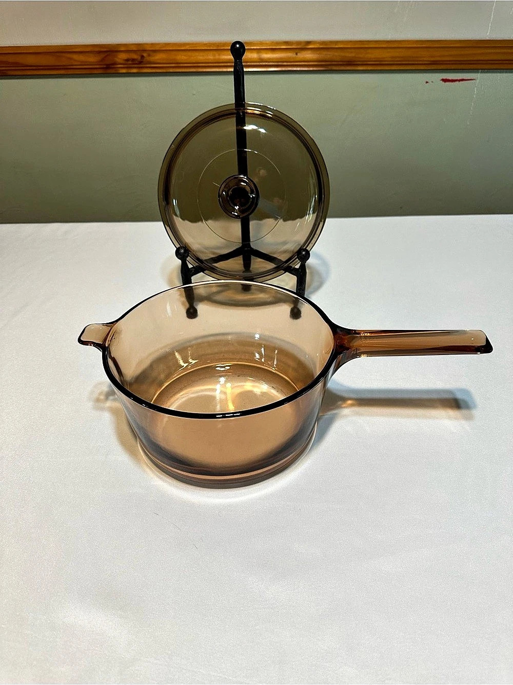 PYREX vision Corning Ware 2.5L saucepan Brown 2.5L Saucepan with Lid
